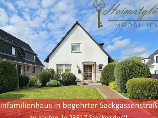 Einfamilienhaus in ruhiger Sackgassenstraße! - zu kaufen in Stockelsdorf -
