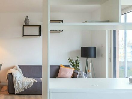 * NEU * City-Apartments im Luitpoldviertel * 1 Zimmer mit Dachterrasse * teilmöbliert *