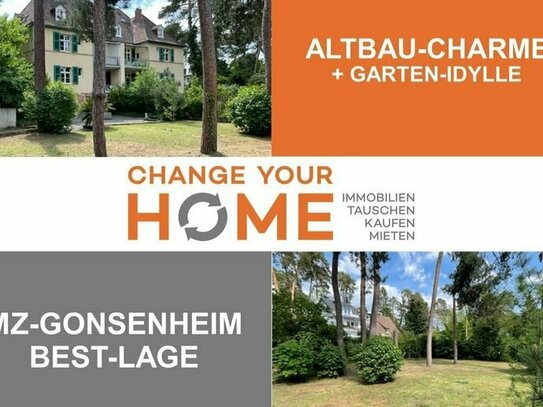 GROSSZÜGIGE GARTEN-WOHNUNG ::: BEST-LAGE in MZ-GONSENHEIM