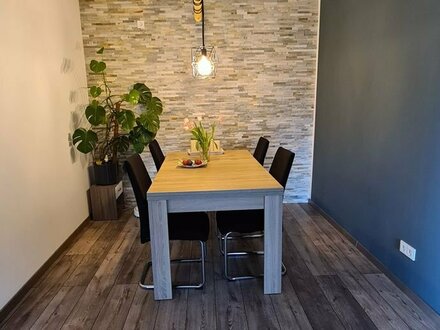 Vollmöblierte 2-Raum-Wohnung mit luxuriöser Innenausstattung mit Einbauküche in Heppenheim