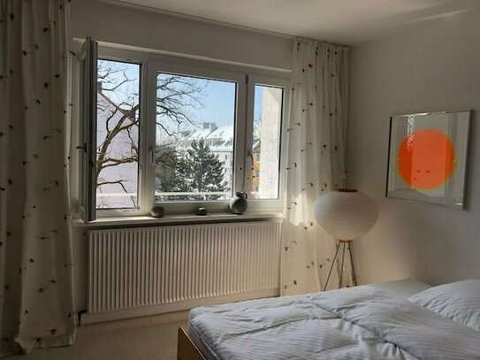 Provisionsfrei Sonnige, ruhige 3 Zimmer Wohnung mit Balkon (61qm) Schwabing Am Luitpoldpark