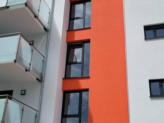 Hier wird eine moderne 2-Zimmer-Wohnung mit Balkon im schönen Groß-Gerau auf Esch angeboten.