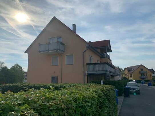 für Eigennutzung 2-Zimmer-Wohnung mit Balkon in ruhiger Lage von Bad Berka zu verkaufen