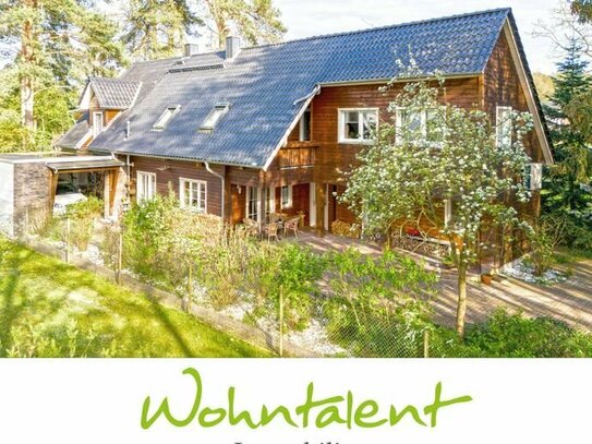 Skandinavisches Holzhaus in traumhafter Lage - naturnah und kinderfreundlich