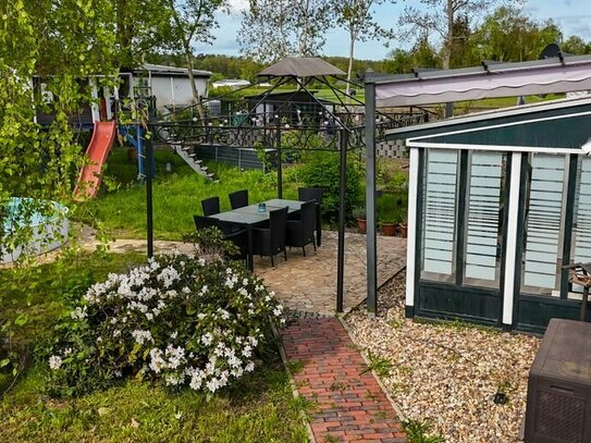 Raus aus der Stadt, rein in die Natur! Bungalow auf Pachtgrundstück in Plötzky