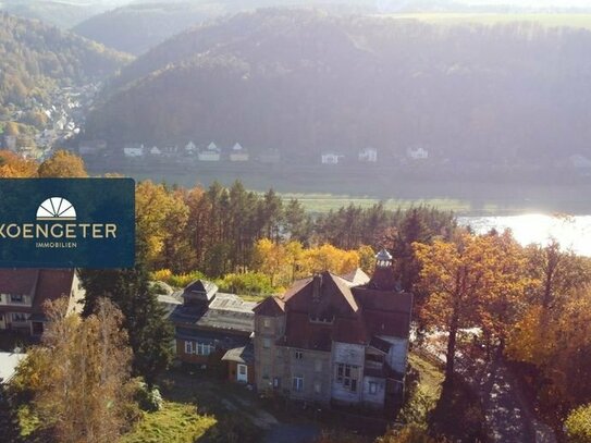 Baugrundstück oberhalb der Elbe in Bad Schandau