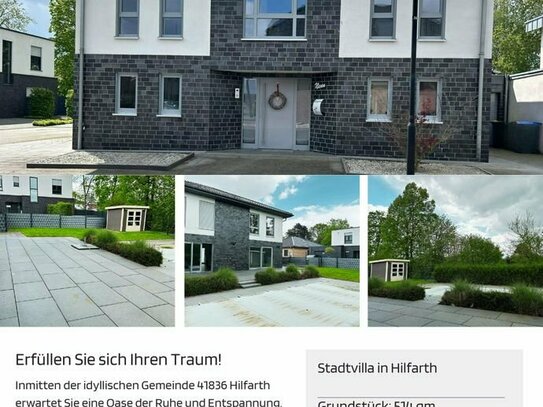 Exklusive Stadtvilla: Freistehendes Einfamilienhaus mit Pool und Hochwertiger Küchenausstattung in ruhiger Lage