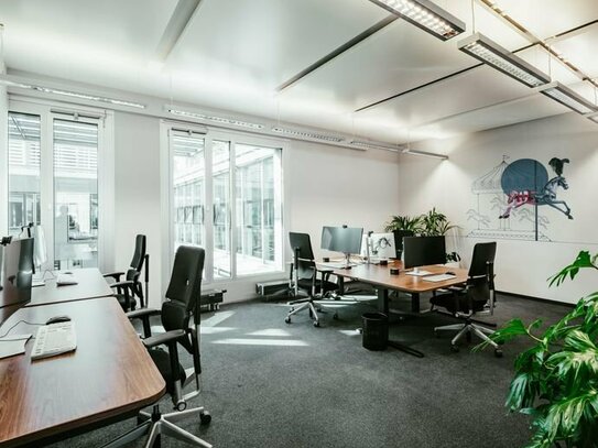 Abschließbares 5er Büro in Coworking Space