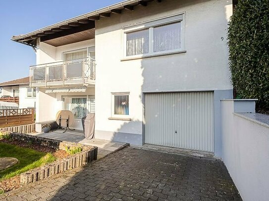 Familienleben mit viel Platz in Oberhonnefeld-Gierend - großer Garten - Balkon - Terrasse und Garage