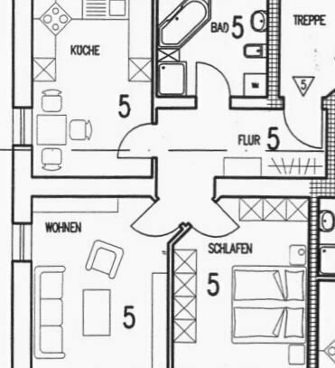 2 Zimmer-Wohnung nahe Schunck-Park in Dresden