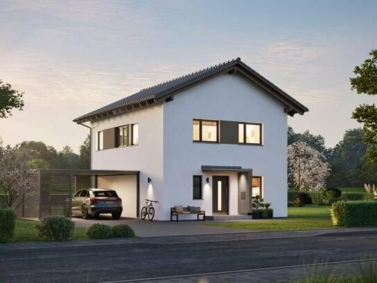 Projektion Neubau Einfamilienhaus in Konstanz