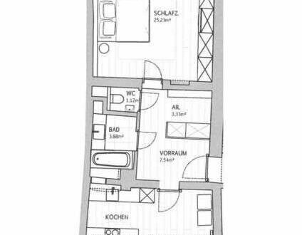 2 Zimmer - 69 m²