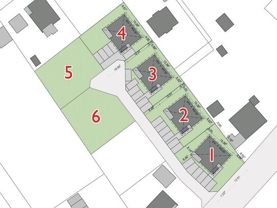 Vollerschlossene Baugrundstücke in ruhiger Neubausiedlung für Ihre individuelle Hausplanung