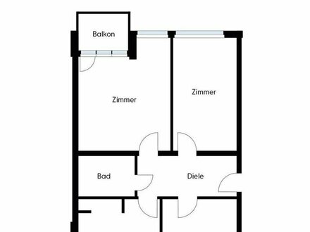 Willkommen Zuhause im Grünen - 3 Zimmer mit Balkon & Stellplatz