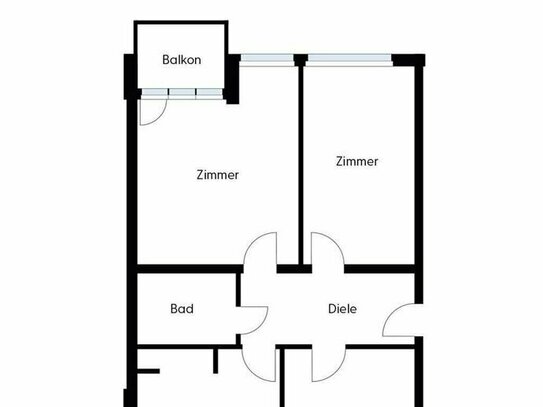 Willkommen Zuhause im Grünen - 3 Zimmer mit Balkon & Stellplatz