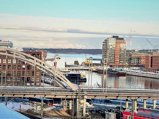 1-Zimmer Appartment mit traumhaftem Blick über die Kieler Innenförde!