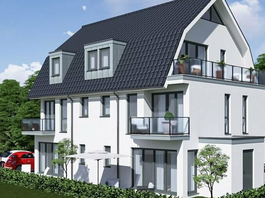 Barrierefreie 2 ZKB oder 4 ZKB Obergeschosswohnung mit Balkon. Neubau !