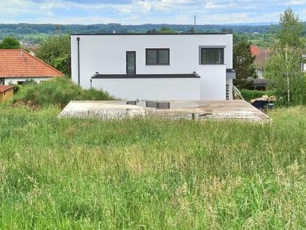 Bauplatz mit Bodenplatte in ländlicher Umgebung von Bad Saulgau