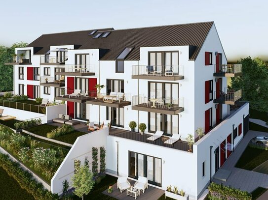 Neubau! Kompakte 1-Zi.-Wohnung im Erdgeschoss: Ihr perfektes Zuhause in Ebersberg!