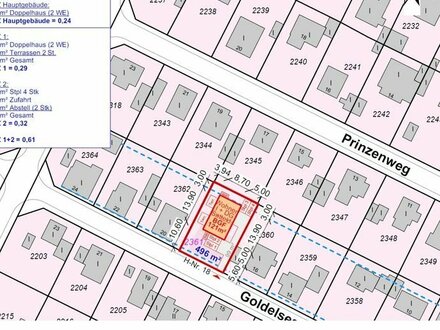 POSITIVE BAUVORANFRAGE! Baugrundstück für ein EFH/DH und ca. 201qm BGF in der Märchensiedlung