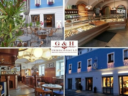 **Café-Konditorei auch als Restaurant/Praxis/Büroeinheit**Beste Innenstadtlage, Umbauförderung durch die Stadt möglich,…