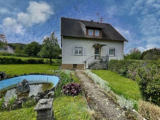 Haus im Grünen mit zweitem Bauplatz