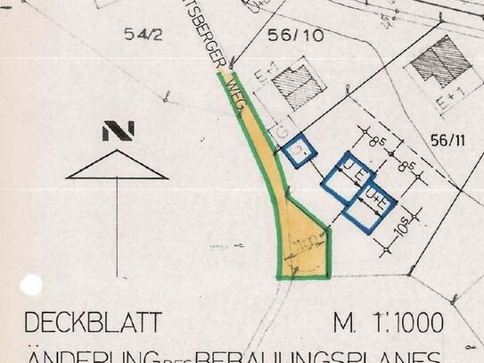 Ruhig gelegenes Baugrundstück - Mit Hanglage in Siegsdorf