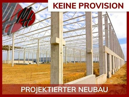 KEINE PROVISION - PROJEKTIERTER NEUBAU - Lager-/Produktion (7.500 m²) & Büro-/Sozial (1.300 m²)