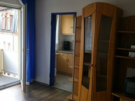 Provisionsfrei! Schönes, möbliertes 1-Zi.Apartment mit Balkon in Nürnberg-Mögeldorf