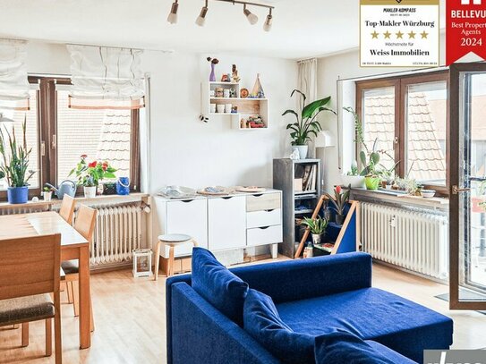 Großzügige 3 Zimmer Wohnung mit Balkon in Biebelried