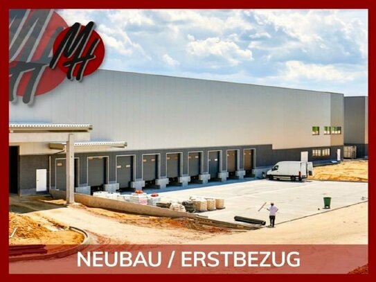 NEUBAU / ERSTBEZUG - RAMPE + EBEN - Lagerflächen (7.000 m²) & Büroflächen (1.000 m²) zu vermieten