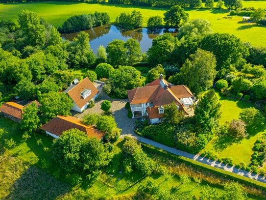 Glücksburg / Ostsee: Herrschaftliches Anwesen mit Privatsphäre! Ein Rückzugsort in exklusiver Lage!