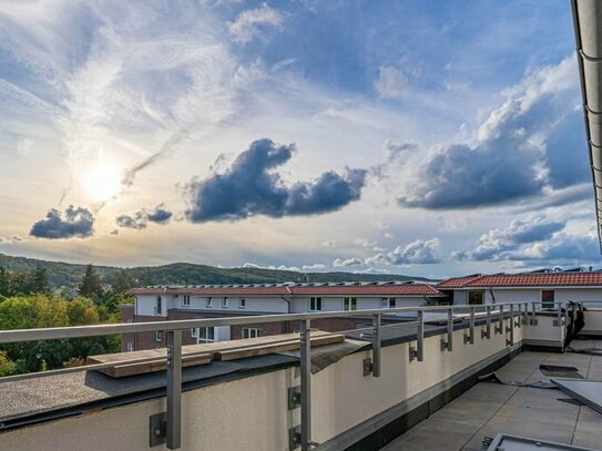 Modernes Wohnen in Gernrode, mit wunderschönem Blick.