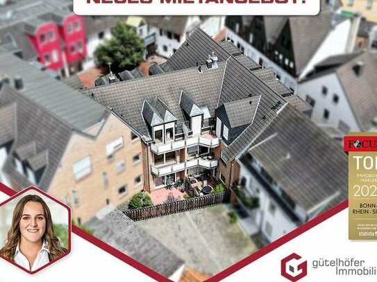 Mitten in der Stadt! Attraktive Zweiraumwohnung mit Balkon und Tiefgarage in Rheinbach