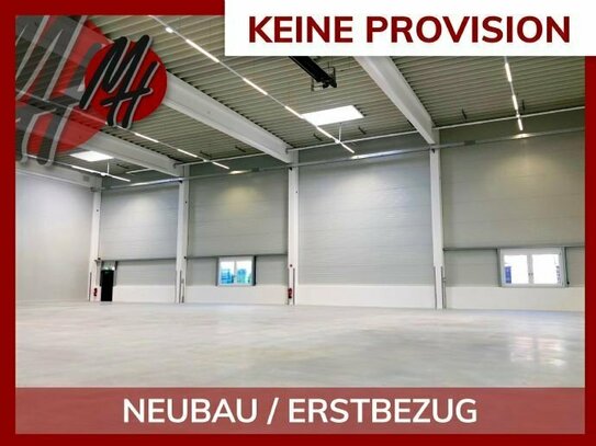 PROVISIONSFREI - LAGER-/LOGISTIK-NEUBAU - 10.000 m² / teilbar - Rampe + eben - 10 m Höhe - JETZT INFORMIEREN