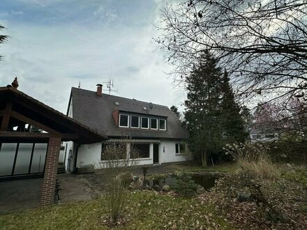 Naturnah wohnen in Fürth ~ großes 2-Parteienhaus mit Traumlage in Oberfürberg ~ 1242 m² Gartenlandschaft ~ 2 Garagen ~…