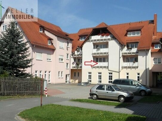 Leubnitz - 2-R-Wohnung mit sonnigem Süd-Balkon (Loggia)