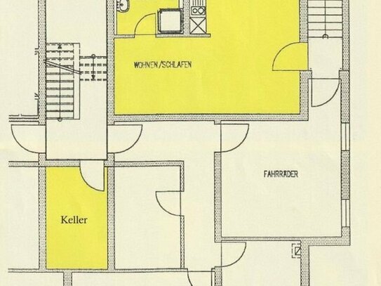 Ein-Zimmer-Wohnung in Mainhausen zum Selbstbezug oder als Kapitalanlage zu verkaufen.