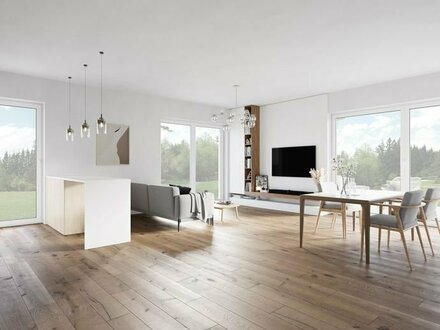Moderne 3 Zimmerwohnung 78m² Wfl. mit Aussicht in Neckarhausen. Barrierefreies Wohnen ,KFW 40 Bauweise mit Förderung