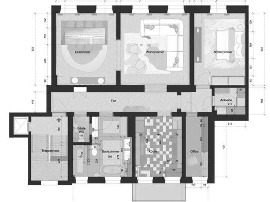 Traumhafte Altbauwohnung - Bestlage Lehel - direkt vom Eigentümer ohne Maklercourtage