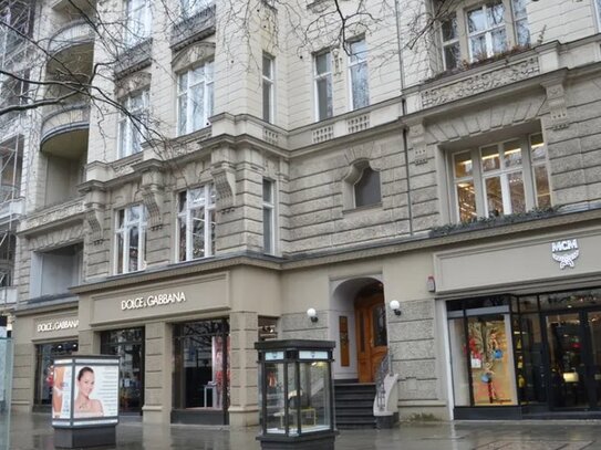 Komplett ausgestattetes, erstklassiges Altbaubüro am Kurfürstendamm