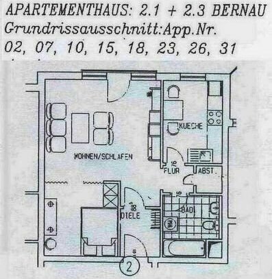 Attraktive 1,5-Zimmer Kapitalanlage mit idealer Größe in Bernau bei Berlin
