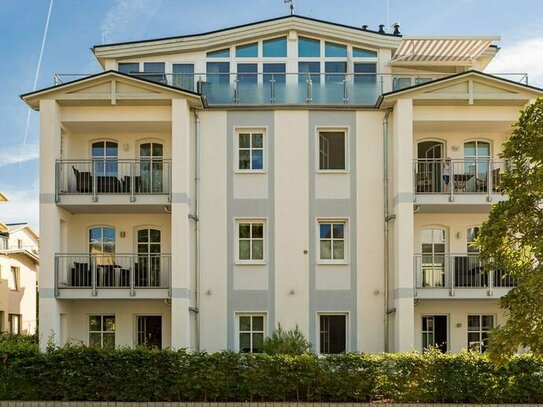 Charmantes 3-Zimmer-Appartement mit Balkon zentral und strandnah im Kaiserbad Bansin