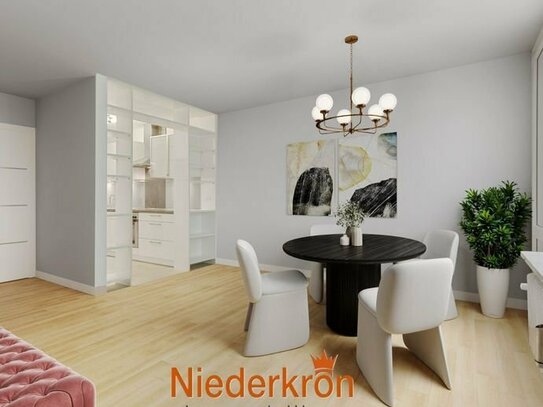 3-Zimmer Maisonette-Wohnung mit Dachterrasse, Balkon und TG-Stellplatz - Nähe Uni-Klinikum