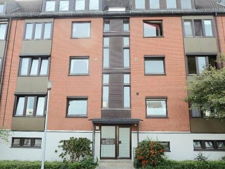 Vermietete Drei-Zimmer-Gartengeschoss-Wohnung mit Terrasse im Hulsberg