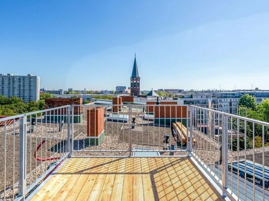 Erstbezug Neubau Dachgeschoßwohnung mit 360 Grad Blick nahe Kudamm mit Top Ausstattung