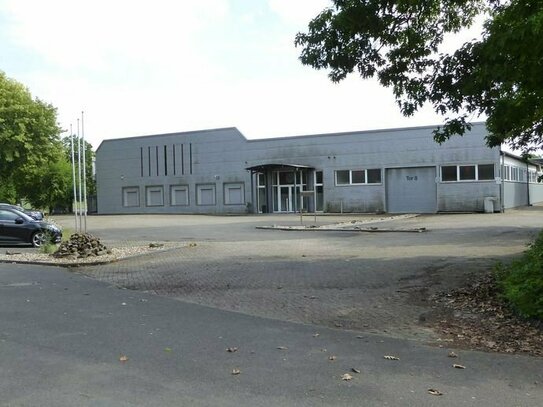 Gewerbeanwesen mit 22.005 m² Grundstück u. 6495 m² Hallen, Büros u. Werkstatt in Steinfurt- Borghorst