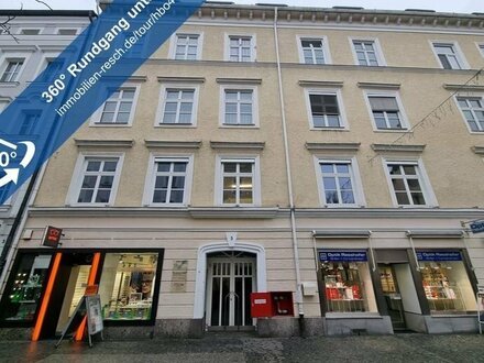 Büro-/ Praxisfläche mitten in Passau 4-Zimmer, Rezeption und Abstellräume