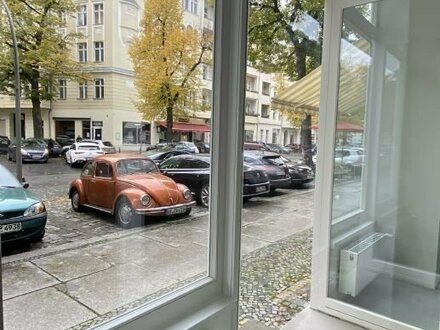 Sanierte Ladenfläche in der Damaschkestraße, nahe Kurfürstendamm