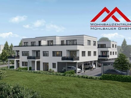 Effizienzhaus-55 Neubauwohnung mit Dachterrasse oder Balkon | Straubing-Ittling